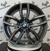 Set 4 Cerchi in lega Sarthe per BMW X1 2015> X2 X3 X4 Serie 5 2017> Serie 1 3 X5 X6  2019> Serie 2 Active / Gran Tourer