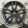 Set 4 Cerchi in lega Vulcano per BMW X1 2015> X2 X3 X4 Serie 5 2017> Serie 1 3  2019>  Serie 2 Active / Gran Tourer