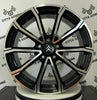 Set da 4 Cerchi in lega DaVinci per Citroen C4 Grand C4 Picasso Spacetourer C5 Aircross DS7 Crossback Berlingo