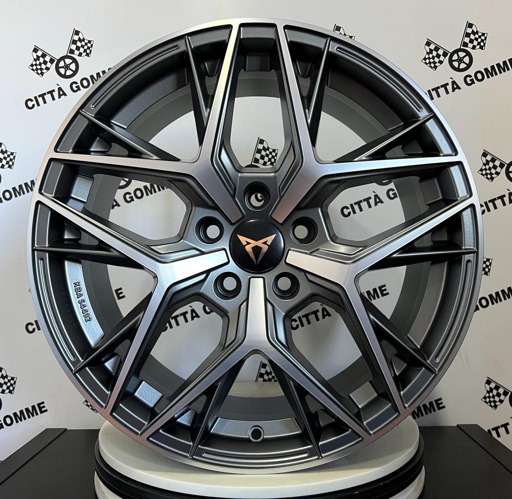 Set 4 Cerchi in lega Lunica per Cupra Formentor Born Ateca Leon