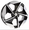 Set 4 Cerchi in lega E-Motion per Volkswagen Golf 5 6 7 8 T-Roc Eos Touran Caddy Jetta Beetle ID3 ID4 ID6
