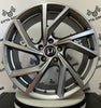 Set 4 Cerchi in lega Kassel per Honda Accord Civic Cr-v Cr-z Fr-v Hr-v