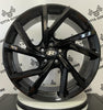 Set 4 Cerchi in lega Kassel per Hyundai iX20 iX35 i30 i40 Kona Ioniq Tucson Nexo Santa Fe Trajet Sonata