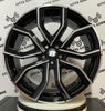 Set 4 Cerchi in lega Msw41 per Hyundai iX20 iX35 i30 i40 Kona Ioniq Tucson Nexo Santa Fe Trajet Sonata