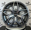 Set 4 Cerchi in lega Lunica per KIA Sportage Carens Sorento Ceed Optima Niro Soul Xceed Venga Cerato