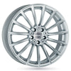 Set da 4 Cerchi in lega Komet per Mercedes Classe C E CLS GLS GLK GLE GLC S M ML SL in Doppia Misura