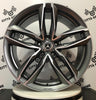 Set 4 Cerchi in lega Atom per Mercedes Classe A B C E CLA GLA GLB VITO GLK GLE GLC