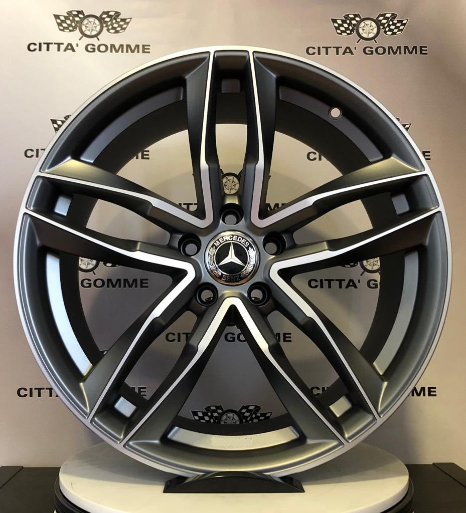 Set da 4 Cerchi in lega AF16 per Mercedes Classe A B C E CLA GLA GLB VITO GLK GLE GLC