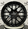 Set 4 Cerchi in lega Berghem per Mercedes Classe C E S M ML SL GLC GLK SLK CLS GLE IN DOPPIA MISURA