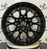 Set 4 Cerchi in lega Msw74 per Mercedes Classe A B C E CLA GLA GLB VITO GLK GLE GLC