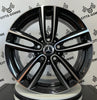 Set 4 Cerchi in lega Oxford per Mercedes Classe A B C E CLA GLA GLB VITO GLK GLE GLC
