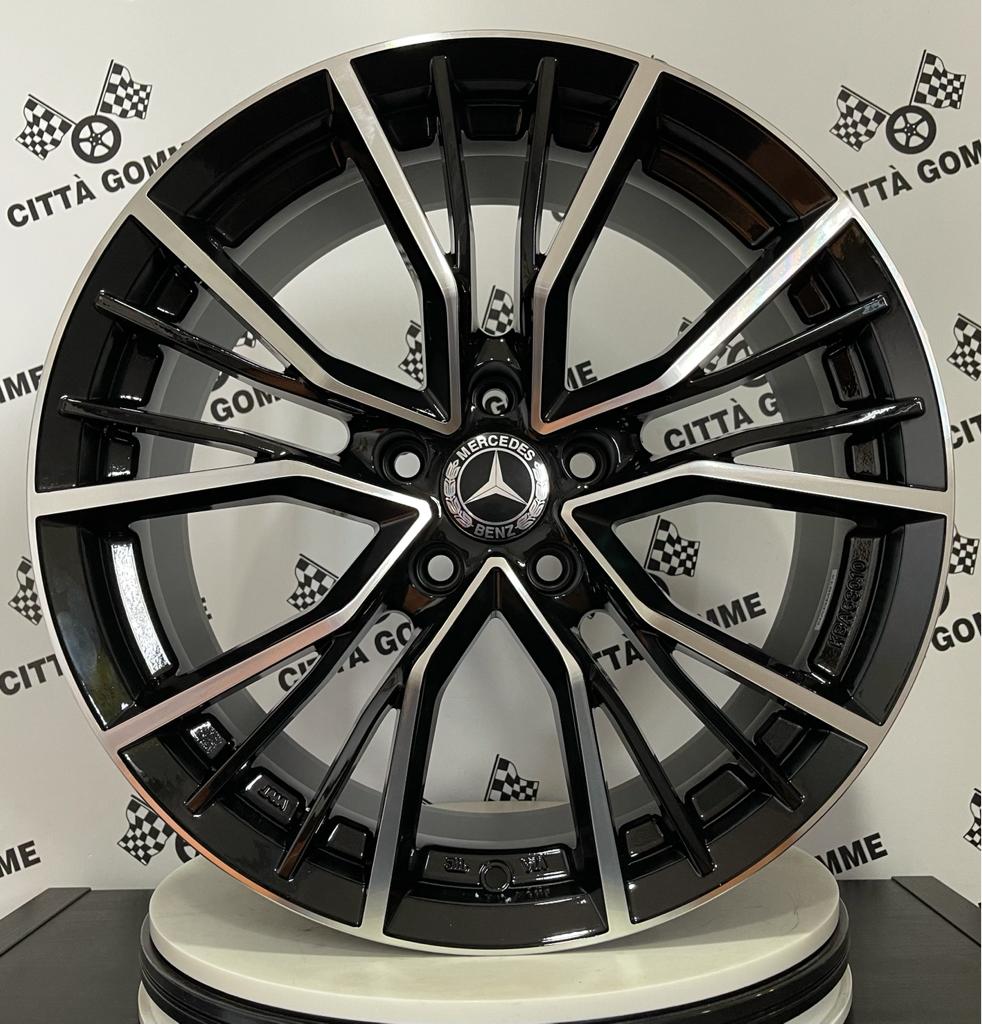 Set 4 Cerchi in lega Union per Mercedes Classe A B C E CLA GLA GLB VITO GLK GLE GLC