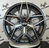 Set 4 Cerchi in lega Lunica per Nissan Juke Quashqai x-Trail Pulsar Leaf e-NV200 Ariya