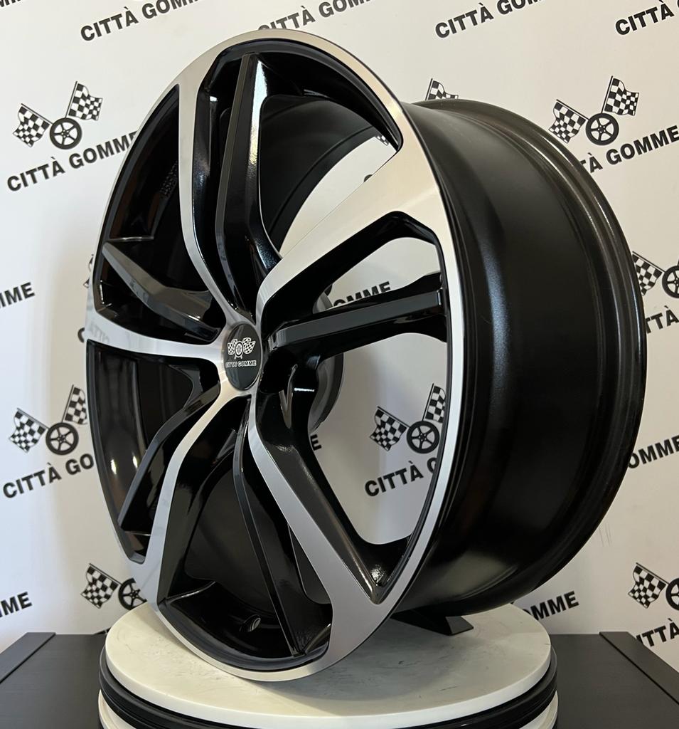Set da 4 Cerchi in lega Nurburg per Alfa Romeo Giulietta Giulia Brera 159 Stelvio