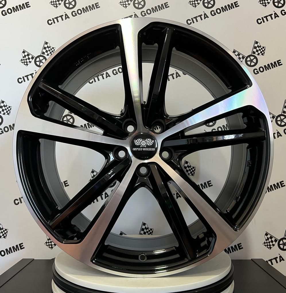 Set 4 Cerchi in lega Nurburg per Citroen C4 Grand C4 Picasso Spacetourer C5 Aircross DS7 Crossback Berlingo