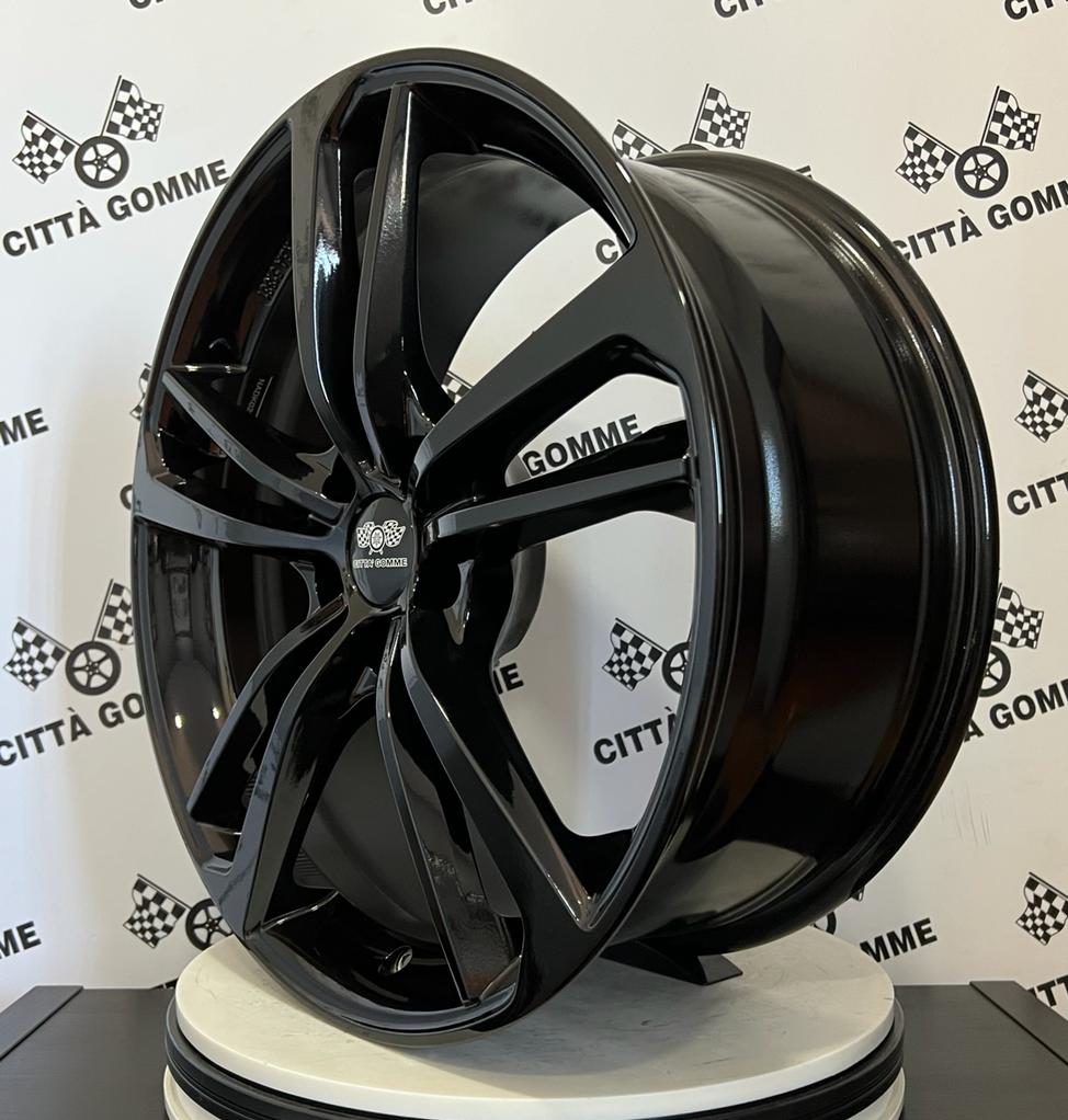 Set 4 Cerchi in lega Nurburg per Hyundai iX20 iX35 i30 i40 Kona Ioniq Tucson Nexo Santa Fe Trajet Sonata