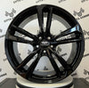 Set 4 Cerchi in lega Nurburg per Hyundai iX20 iX35 i30 i40 Kona Ioniq Tucson Nexo Santa Fe Trajet Sonata