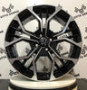 Set da 4 Cerchi in lega Matisse per Peugeot 1007 2008 206 207 208 301 307 308 406 5008