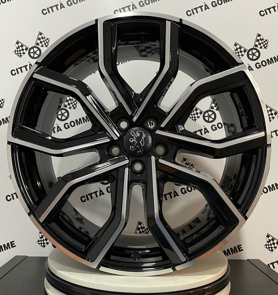 Set 4 Cerchi in lega Msw41 per Peugeot 3008 308 407 5008 508