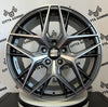 Set 4 Cerchi in lega Lunica per Seat Ibiza Arona Toledo Cordoba