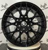 Set 4 Cerchi in lega Msw74 per Skoda Karoq Kodiaq Octavia Superb Yeti Enyaq
