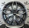 Set 4 Cerchi in lega Lunica per Toyota Auris Avensis C-hr Corolla Prius Rav4 Verso Camry Mirai