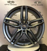 Set 4 Cerchi in lega Fasten per Toyota Auris Avensis C-hr Corolla Prius Rav4 Verso Camry Mirai