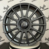 Set da 4 Cerchi in lega ACM09 per Volkswagen Golf 5 6 7 8 T-Roc Tiguan Eos Touran Caddy Jetta Beetle Sharan ID3 ID4 ID6