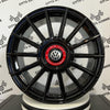 Set da 4 Cerchi in lega ACM09 per Volkswagen Golf 5 6 7 8 T-Roc Tiguan Eos Touran Caddy Jetta Beetle Sharan ID3 ID4 ID6