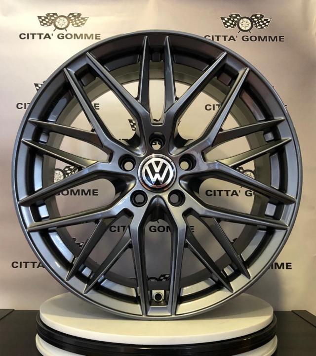 Set da 4 Cerchi in lega AF19 per Volkswagen Golf 5 6 7 8 T-Roc Tiguan Eos Touran Caddy Jetta Beetle Sharan ID3 ID4 ID6