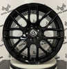 Set 4 Cerchi in lega Berghem per Volkswagen Golf 5 6 7 8 T-Roc Tiguan Eos Touran Caddy Jetta Beetle Sharan ID3 ID4 ID6
