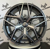 Set 4 Cerchi in lega Lunica per Volkswagen Golf 5 6 7 8 T-Roc Tiguan Eos Touran Caddy Jetta Beetle Sharan ID3 ID4 ID6