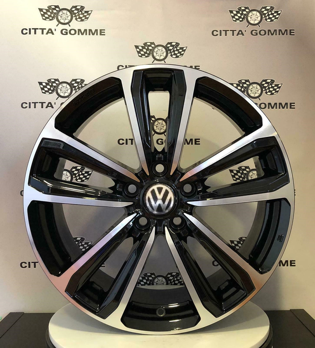 Set di 4 Cerchi in lega Magma per Volkswagen Polo T-Cross Fox New Beetle Vento Golf IV
