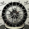 Set da 4 Cerchi in lega Power per Volkswagen Golf 5 6 7 8 T-Roc Tiguan Eos Touran Caddy Jetta Beetle Sharan ID3
