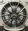 Set 4 Cerchi in lega Union per Volkswagen Polo T-Cross Fox New Beetle Vento Golf IV