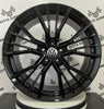 Set 4 Cerchi in lega Union per Volkswagen Golf 5 6 7 8 T-Roc Tiguan Eos Touran Caddy Jetta Beetle Sharan ID3 ID4 ID6