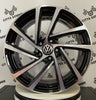 Set da 4 Cerchi in lega Wonder per Volkswagen Golf 5 6 7 8 T-Roc Tiguan Eos Touran Caddy Jetta Beetle Sharan ID3 ID4 ID6