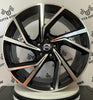Set 4 Cerchi in lega Kassel per Volvo C30 C70 S40 S60 S80 S90 V40 V50 V60 V70 V90 XC40 XC60 XC70