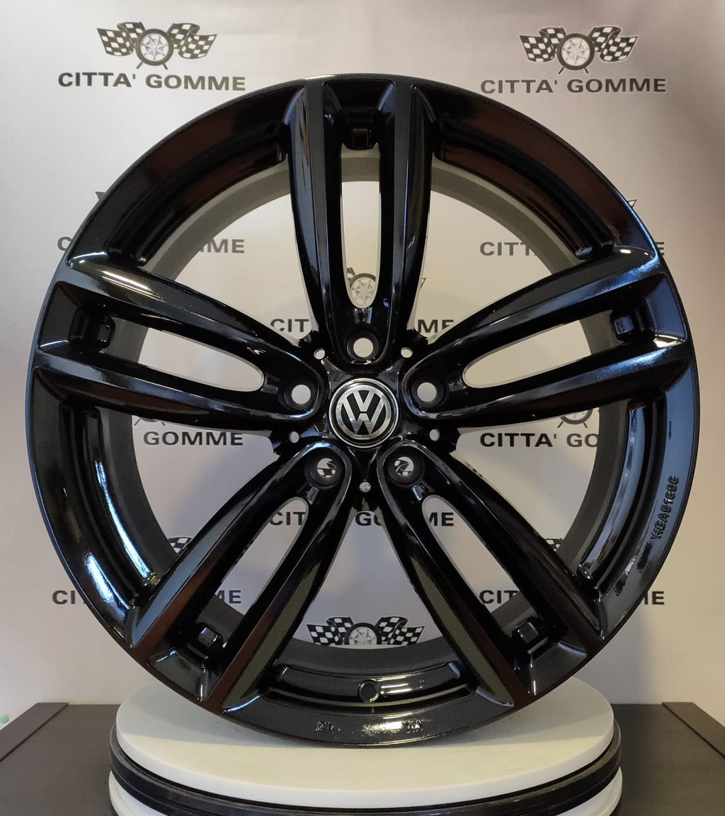 Set 4 Cerchi in lega Oxford per Volkswagen Golf 5 6 7 8 T-Roc Tiguan Eos Touran Caddy Jetta Beetle Sharan ID3 ID4 ID6