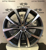 Set da 4 Cerchi in lega Wolf per Volkswagen Golf 5 6 7 8 T-Roc Tiguan Eos Touran Caddy Jetta Beetle Sharan ID3 ID4 ID6