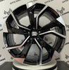Set 4 Cerchi in lega Rebel per Seat Alhambra Ateca Altea Exeo Leon Tarraco Cupra Formentor