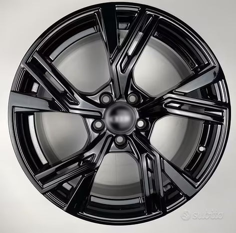 Set 4 Cerchi in lega Python per Audi A3 A4 A5 A6 A7 A8 TT Q2 Q3 Q5 Q7 Q8 E-Tron