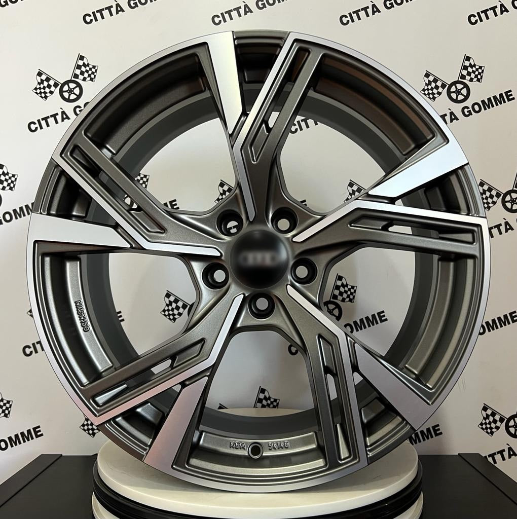 Set 4 Cerchi in lega Python per Audi A3 A4 A5 A6 A7 A8 TT Q2 Q3 Q5 Q7 Q8 E-Tron