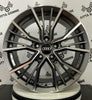 Set 4 Cerchi in lega Union per Audi A1 Sportback Citycarver A2 TT old