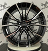 Set 4 Cerchi in lega Union per Audi A3 A4 A5 A6 A7 A8 TT Q2 Q3 Q5 Q7 Q8 E-Tron