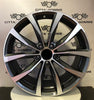 Set da 4 Cerchi in lega Wolf per Volvo C30 C70 S40 S60 S80 S90 V40 V50 V60 V70 V90 XC40 XC60 XC70