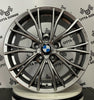 Set 4 Cerchi in lega Mark per BMW Serie 1 2 3 4 5 6 7 X1 X3 X4 Z3 Z4 Doppia Misura