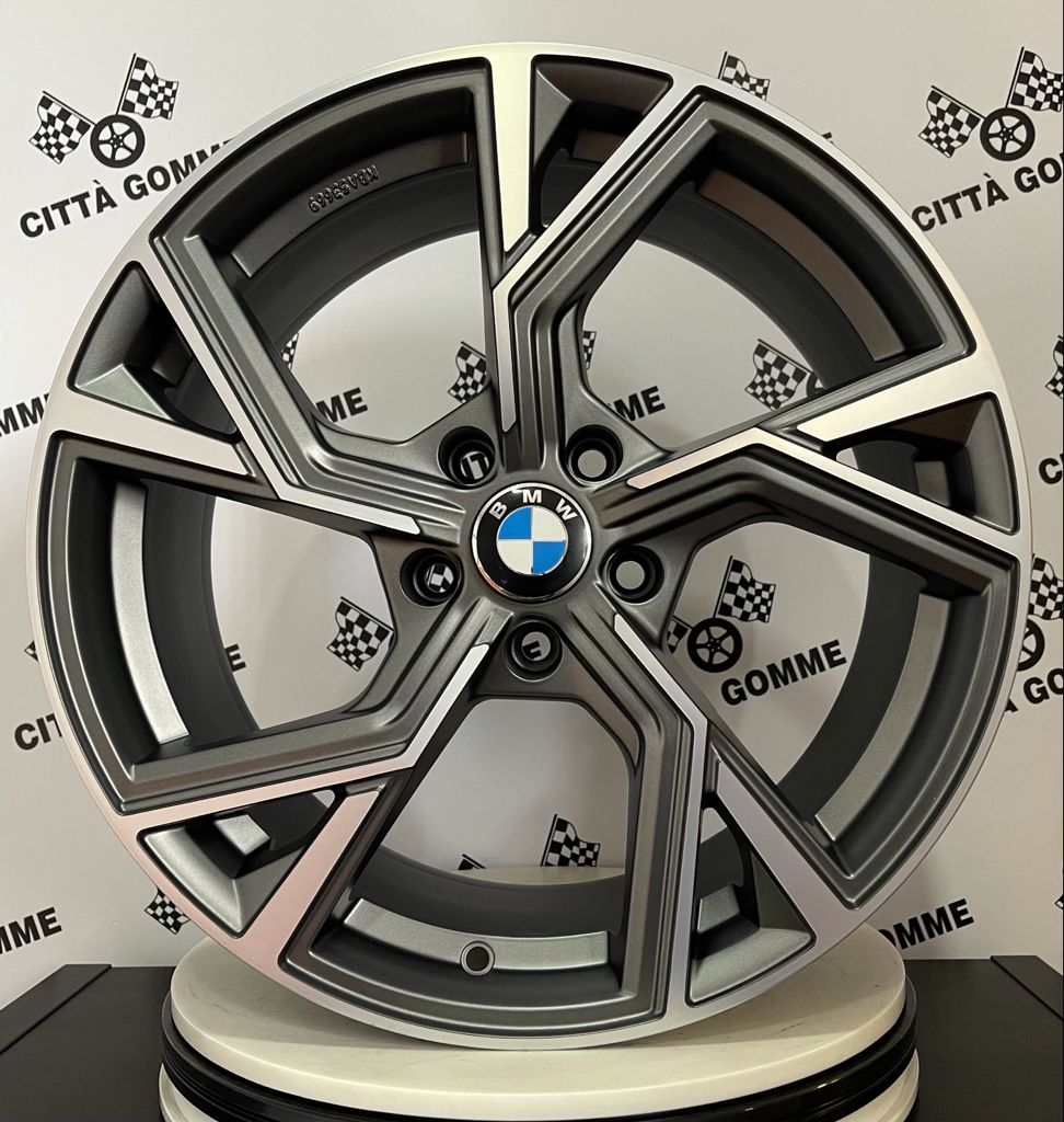 Set da 4 Cerchi in lega AF20 per BMW X1 2015> X2 X3 X4 Serie 5 2017> Serie 1 3 X5 X6  2019> Serie 2 Active / Gran Tourer