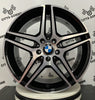 Set 4 Cerchi in lega Mythos per BMW X1 2015> X2 X3 X4 Serie 5 2017> Serie 1 3  2019>  Serie 2 Active / Gran Tourer