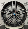 Set 4 Cerchi in lega Vulcano per BMW X1 2015> X2 X3 X4 Serie 5 2017> Serie 1 3  2019>  Serie 2 Active / Gran Tourer